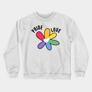 Pridemonth More Pride, Less Prejudice: A Path to Equality Crewneck Sweatshirt